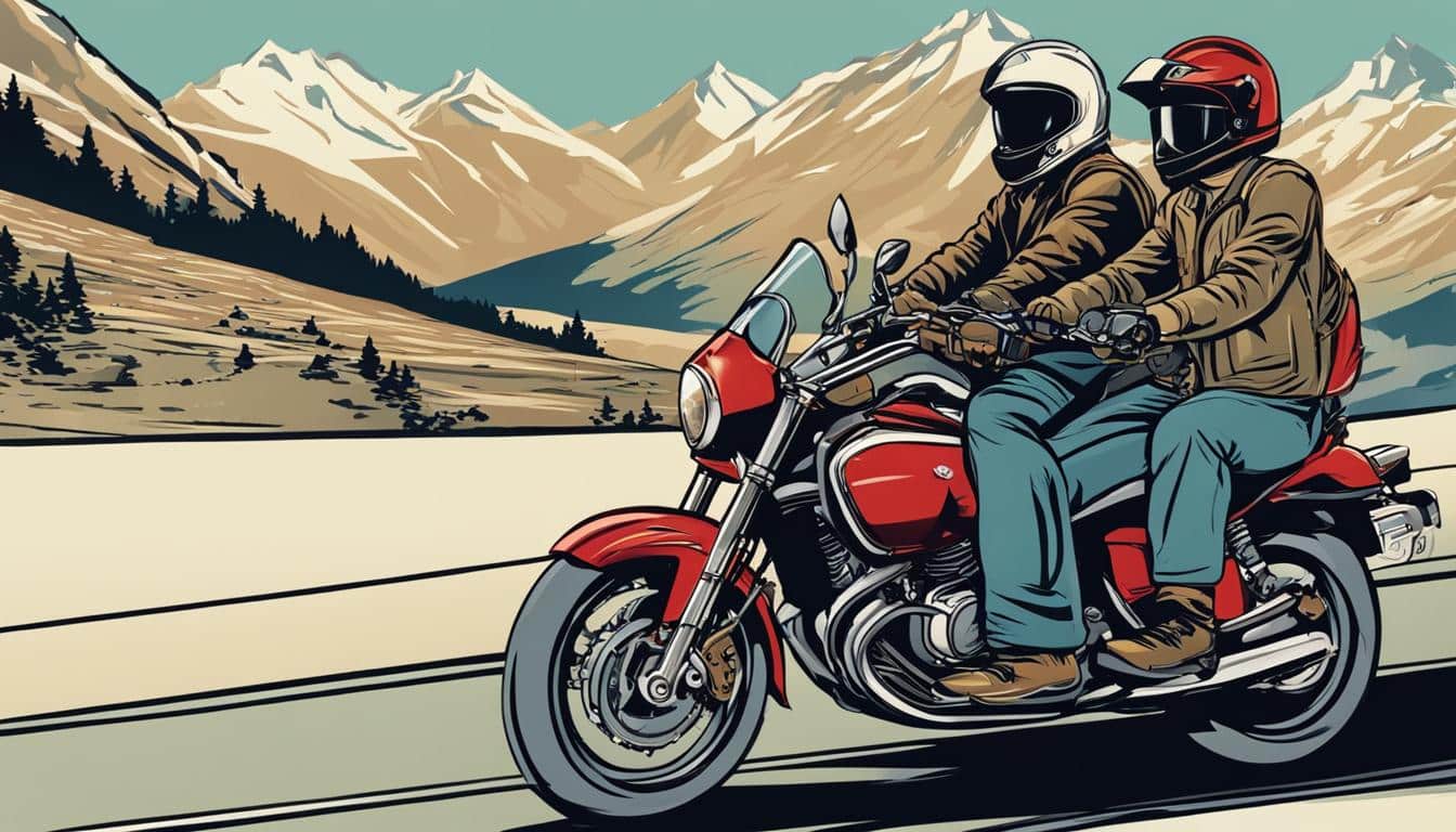 Deckung für Mitfahrer auf dem Motorrad in Österreich