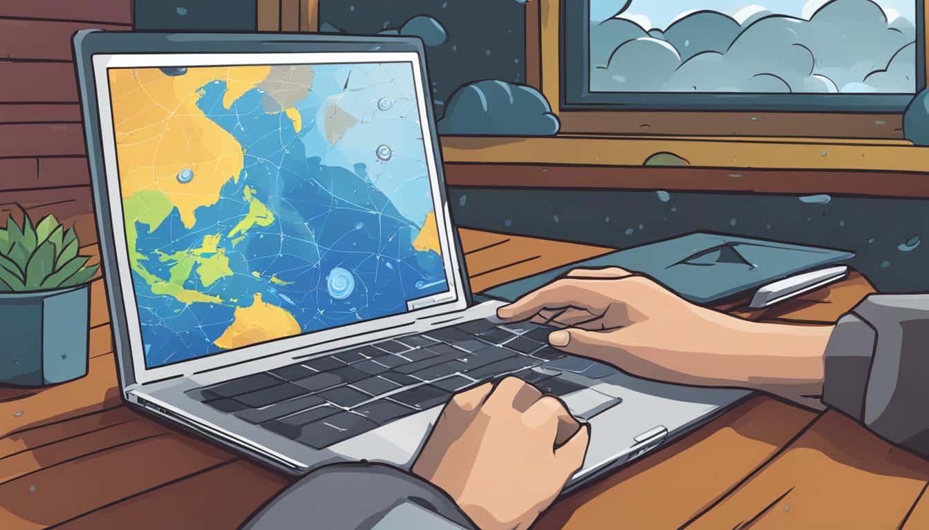 Internet für Wettervorhersagen und -dienste