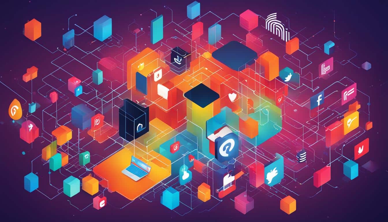 Internet für soziale Medien und Social Networking