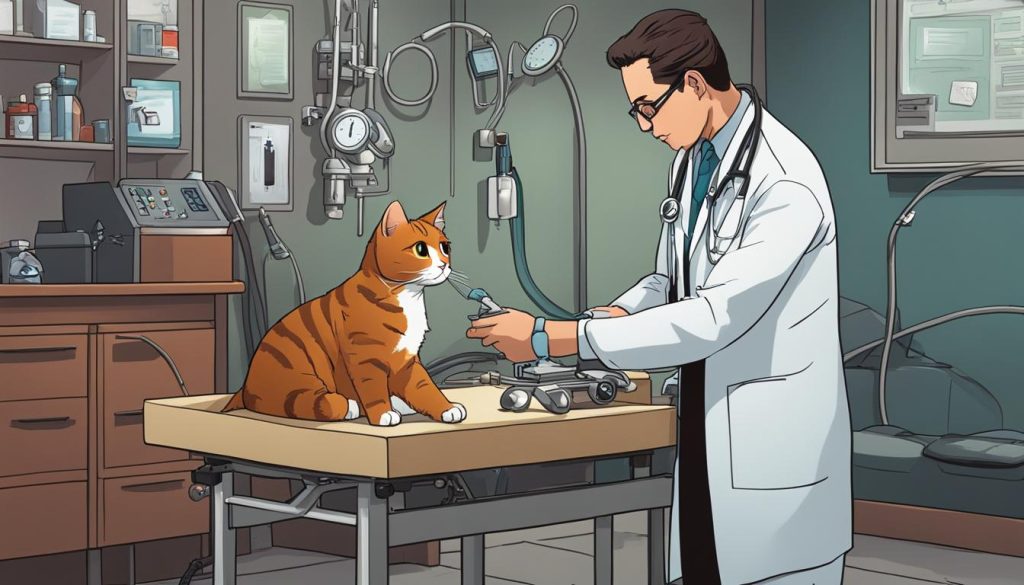 Katze bei Tierarzt